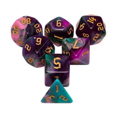 Night Elves RPG Dice Set