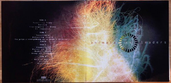 Animals As Leaders : Animals As Leaders (LP, Cok + LP, Cle + Album, RE)