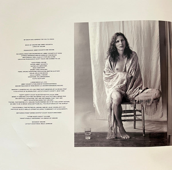Anohni And The Johnsons : My Back Was A Bridge For You To Cross (LP, Album, Ltd, Yel)