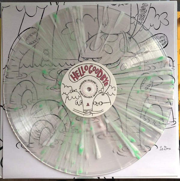 Hellogoodbye : Zombies! Aliens! Vampires! Dinosaurs! (LP, Album, RE, Cle + 7" + Ltd)