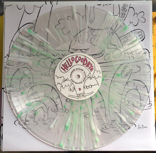 Hellogoodbye : Zombies! Aliens! Vampires! Dinosaurs! (LP, Album, RE, Cle + 7" + Ltd)