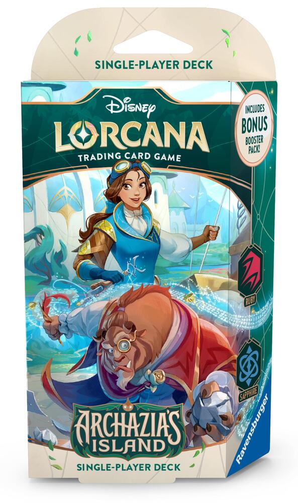 Disney Lorcana: Archazia's Island Starter Deck sealed MTG Commander Deck
