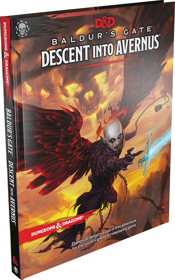 Cover of Dungeons & Dragons - Baldur's Gate: Descent into Avernus (Hardcover) Hardcover RPG book