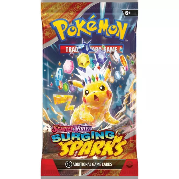 Pokemon Surging Sparks Booster Pack sealed MTG Booster Pack