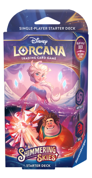 Lorcana TCG: Shimmering Skies Starter Deck sealed MTG Commander Deck