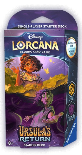 Lorcana TCG: Ursula's Return Starter Deck sealed MTG Commander Deck