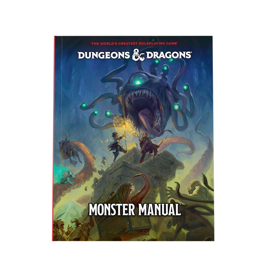 Cover of Dungeons & Dragons - NEW Monster Manual 2024 (Hardcover) Hardcover RPG book