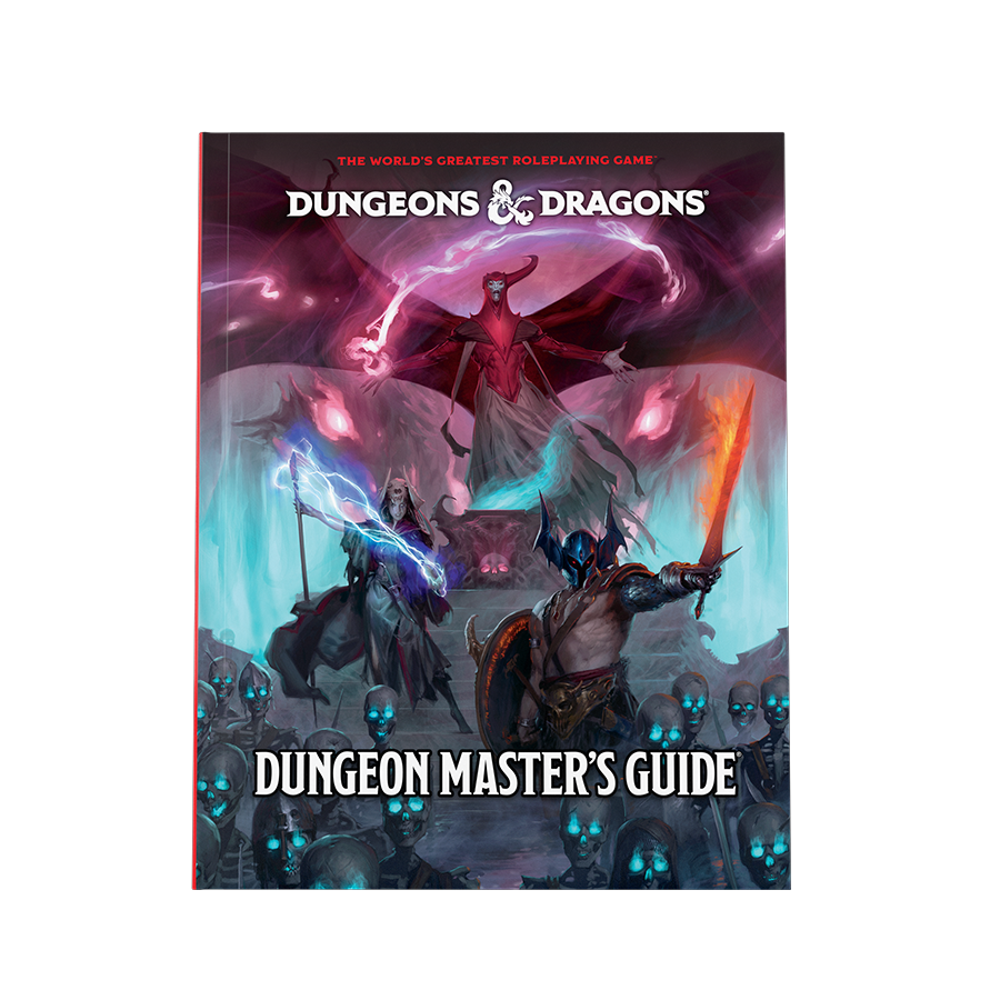 Cover of Dungeons & Dragons - NEW Dungeon Master's Guide 2024 (Hardcover) Hardcover RPG book