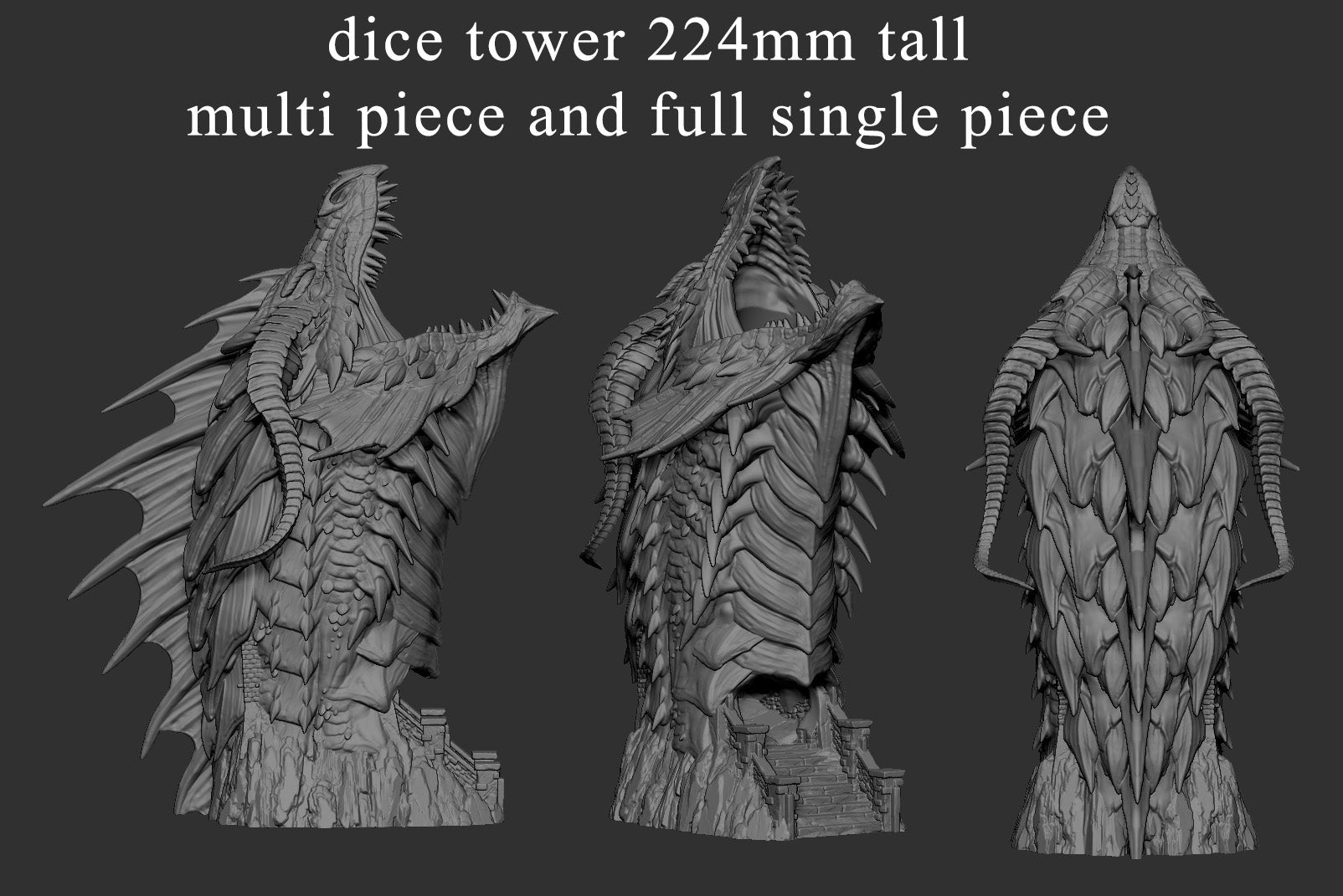 Red Dragon Dice Tower