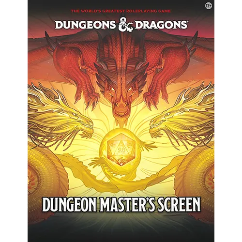 Cover of Dungeons & Dragons Rpg: Dungeon Masters Screen (2024) - Hardcover Hardcover RPG book